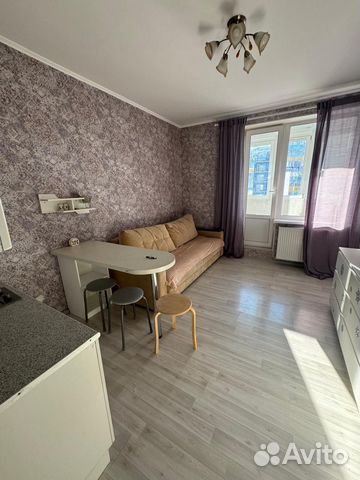 

Квартира-студия, 23 м², 2 кровати