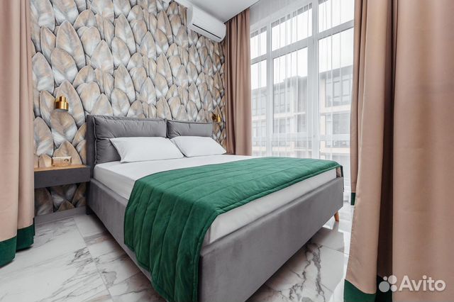 

Квартира-студия, 35 м², 2 кровати