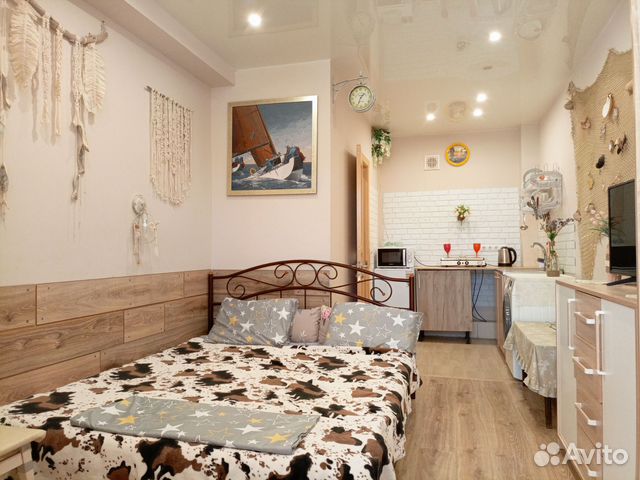 

Квартира-студия, 18 м², 1 кровать