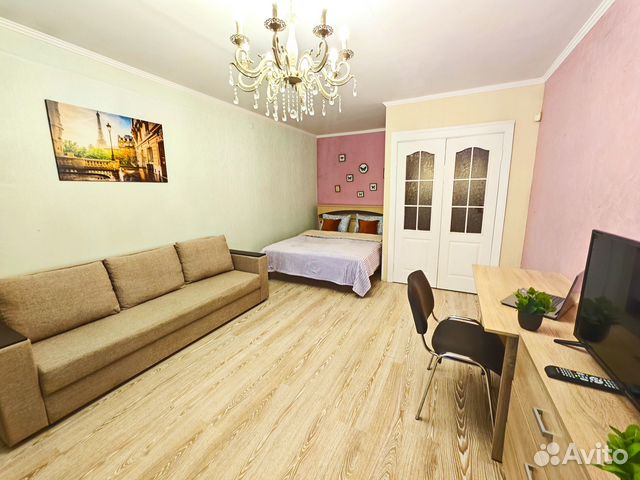 

1-к. квартира, 40 м², 2 кровати