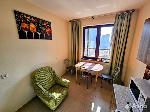 

1-к. квартира, 41 м², 2 кровати