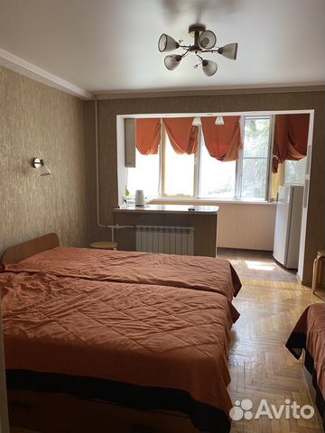 

1-к. квартира, 18 м², 3 кровати