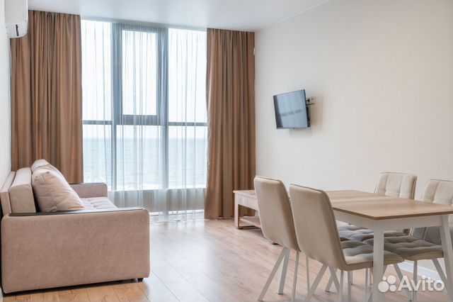 

1-к. квартира, 53 м², 2 кровати