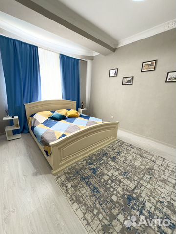 

1-к. квартира, 55 м², 2 кровати