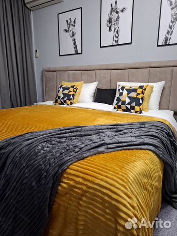 

1-к. квартира, 44 м², 2 кровати
