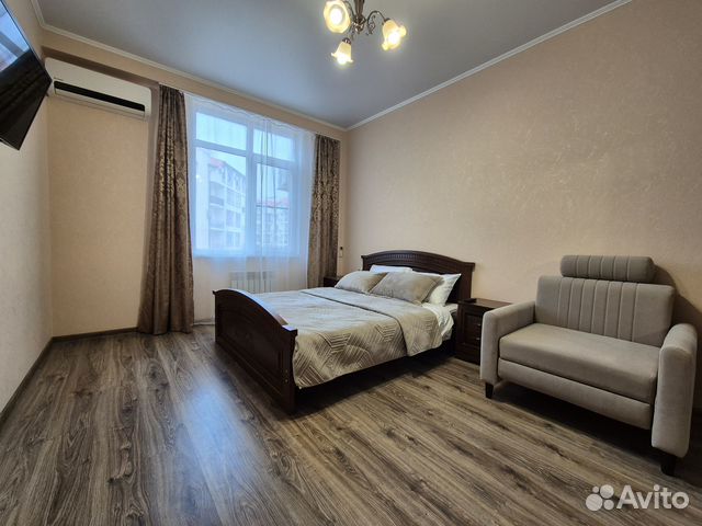 

1-к. квартира, 42 м², 3 кровати