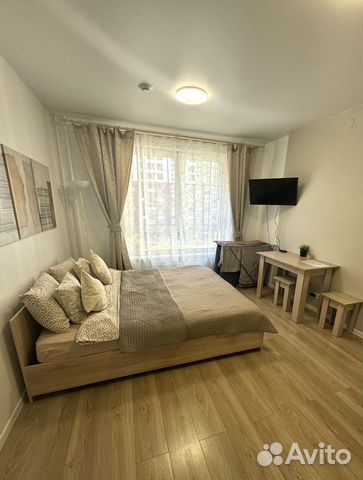 

Квартира-студия, 24 м², 1 кровать