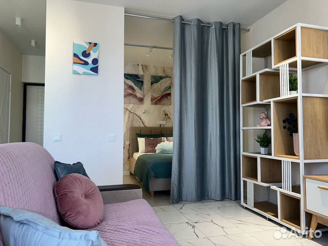 

Квартира-студия, 32 м², 2 кровати