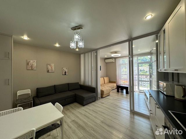 

Квартира-студия, 40 м², 2 кровати