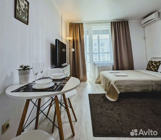 

Квартира-студия, 26 м², 2 кровати