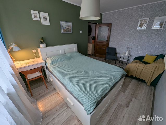 

1-к. квартира, 32 м², 2 кровати