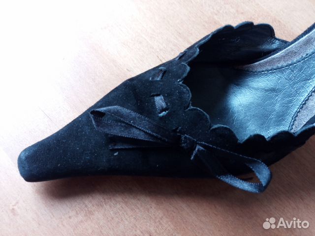 Туфли замшевые р.39