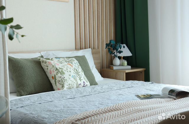 

Квартира-студия, 32 м², 2 кровати