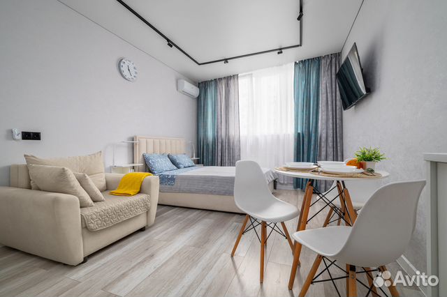 

Квартира-студия, 26 м², 2 кровати