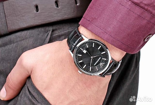 Armani Часы Мужские Оригинал Новые AR2411 Кварцевы