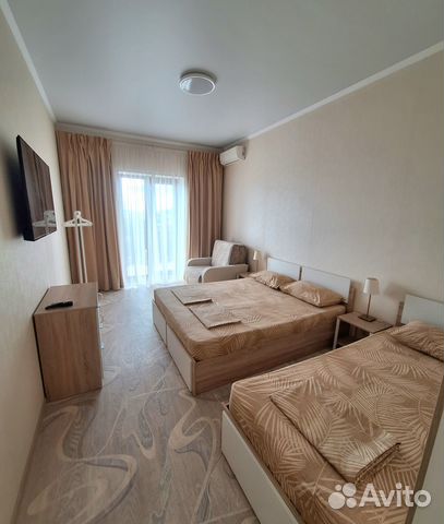 

1-к. квартира, 40 м², 3 кровати