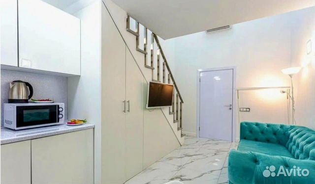 

Квартира-студия, 28 м², 2 кровати