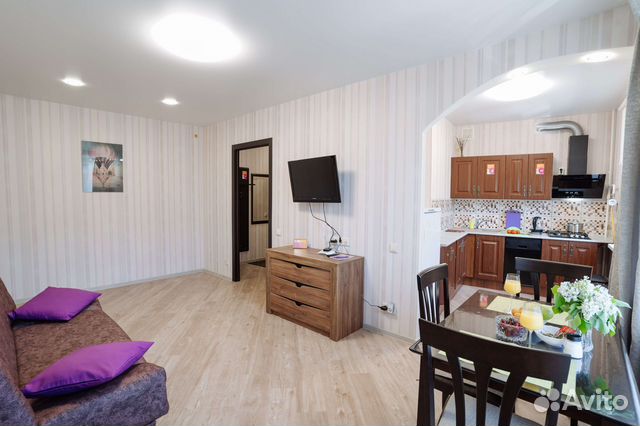 

1-к. квартира, 50 м², 2 кровати