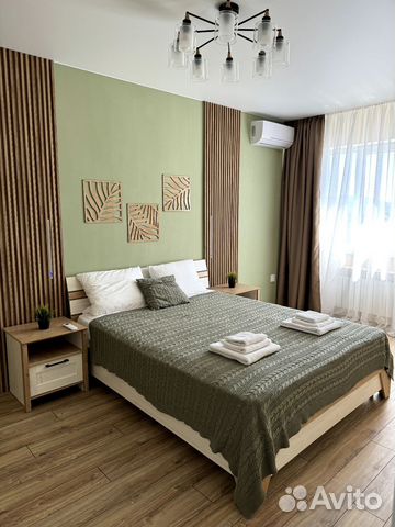 

1-к. квартира, 54 м², 2 кровати