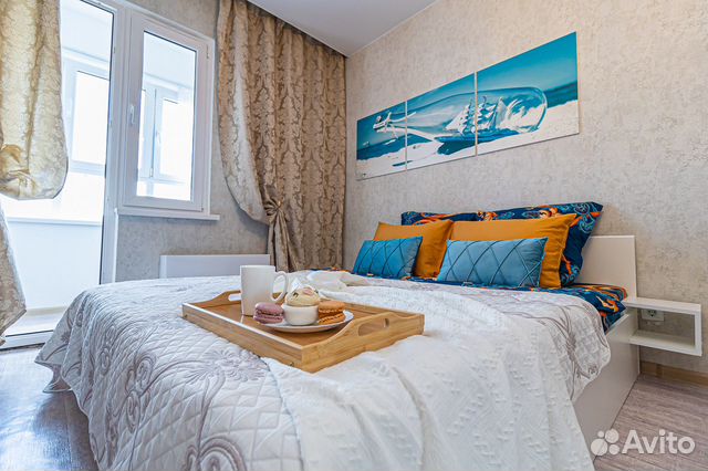 

1-к. квартира, 32 м², 3 кровати