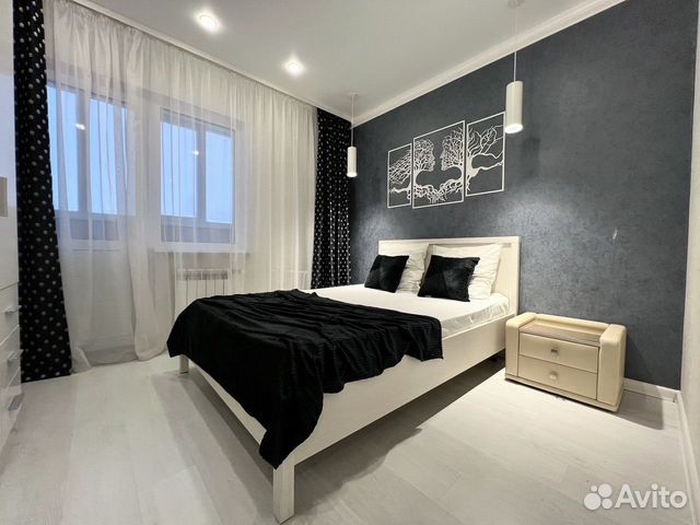 

1-к. квартира, 40 м², 2 кровати