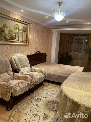 

1-к. квартира, 45 м², 2 кровати