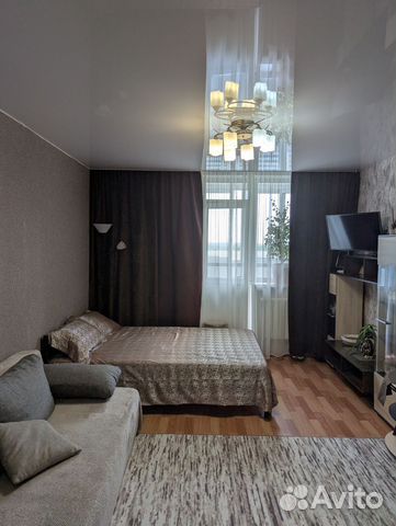 

Квартира-студия, 36 м², 3 кровати
