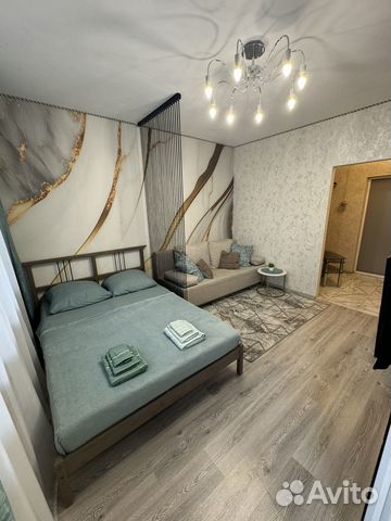 

Квартира-студия, 29 м², 2 кровати