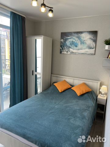

1-к. квартира, 30 м², 2 кровати