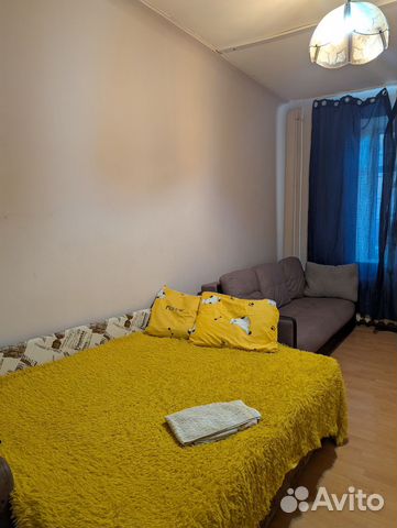 

1-к. квартира, 38 м², 2 кровати