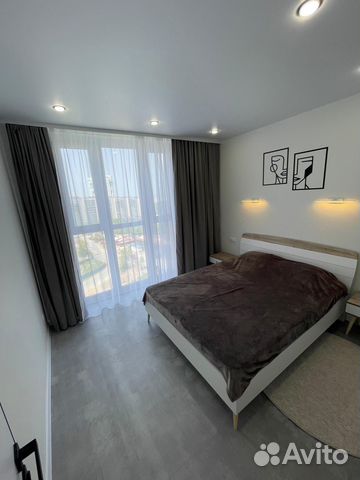 

1-к. квартира, 52 м², 2 кровати
