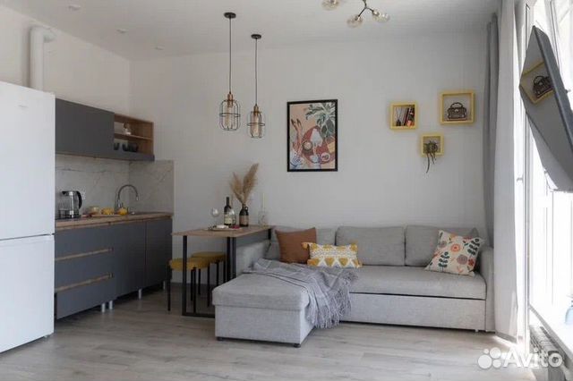 

Квартира-студия, 32 м², 2 кровати