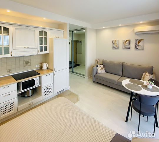 

Квартира-студия, 30 м², 2 кровати