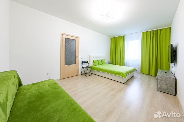 

1-к. квартира, 40 м², 2 кровати
