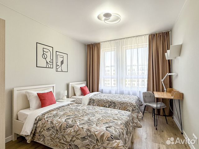 

2-к. квартира, 62 м², 4 кровати