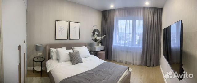 

1-к. квартира, 62 м², 2 кровати