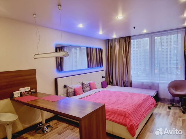 

Квартира-студия, 30 м², 1 кровать