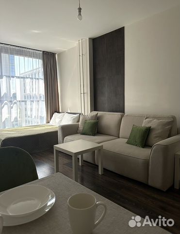 

Квартира-студия, 30 м², 2 кровати