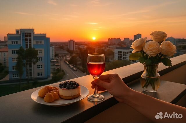 

Квартира-студия, 30 м², 1 кровать