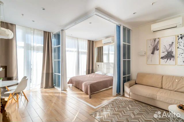 

Квартира-студия, 60 м², 4 кровати