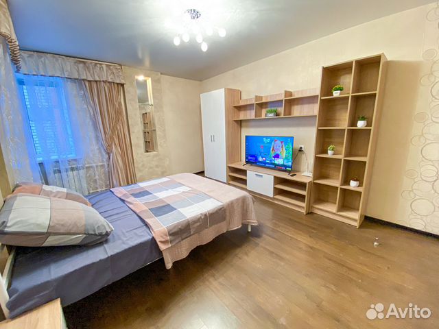 

1-к. квартира, 40 м², 2 кровати
