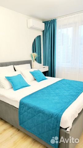 

1-к. квартира, 33,6 м², 2 кровати