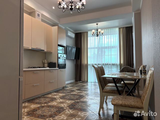 

1-к. квартира, 58,7 м², 2 кровати