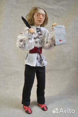 Интерьерная кукла на каркасе