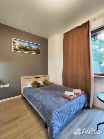 

Квартира-студия, 25 м², 2 кровати
