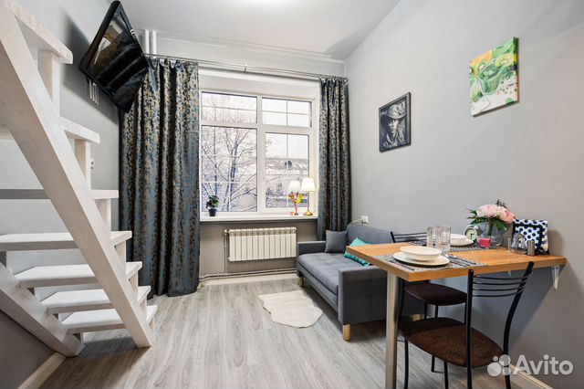 

Квартира-студия, 24 м², 1 кровать