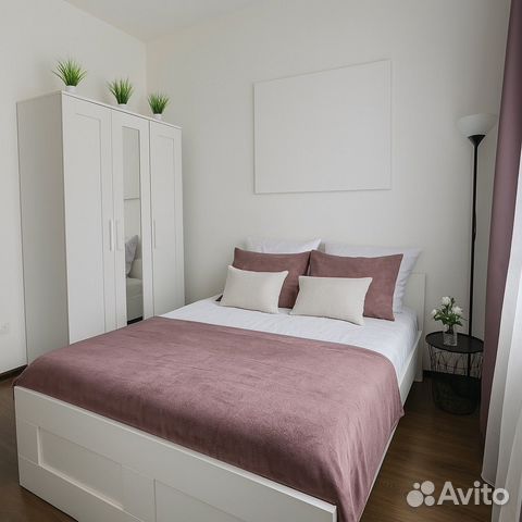 

1-к. квартира, 30 м², 2 кровати