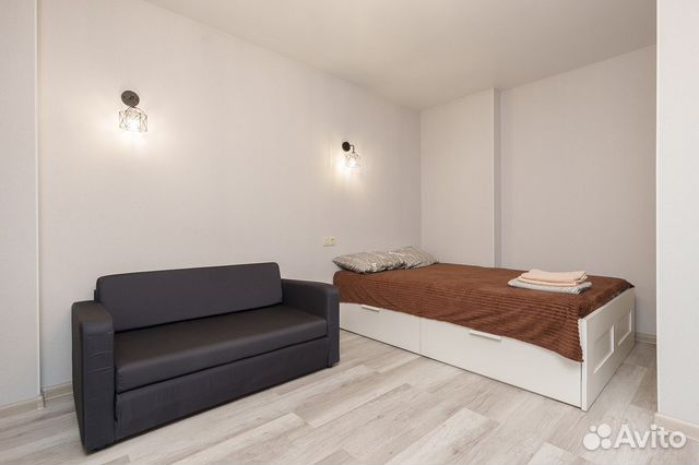 

Квартира-студия, 28 м², 2 кровати