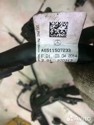 Проводка двигателя Mercedes GLK X204 M651 Проводка двигателя Mercedes GLK X204 M651