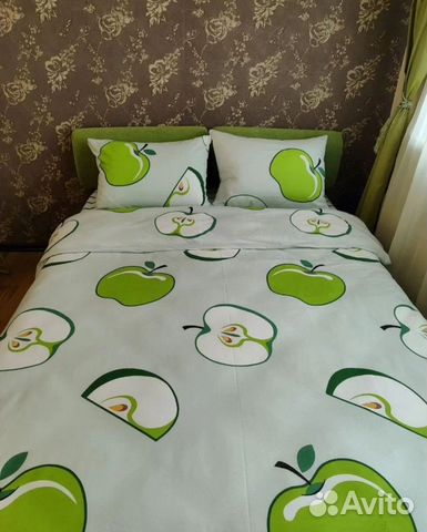 

1-к. квартира, 52 м², 2 кровати